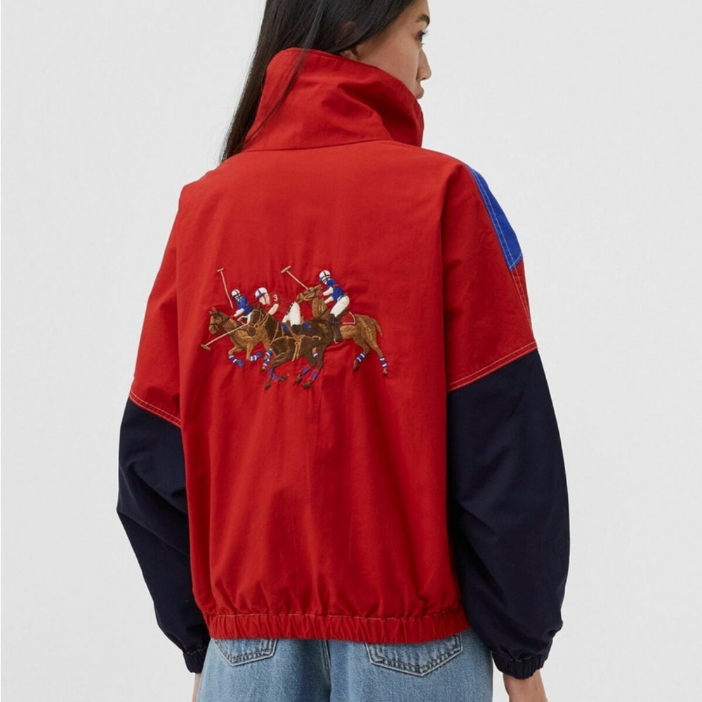 Women's Ralph Lauren CB Nick  Pullover windbreaker size S - Picture 2 of 5